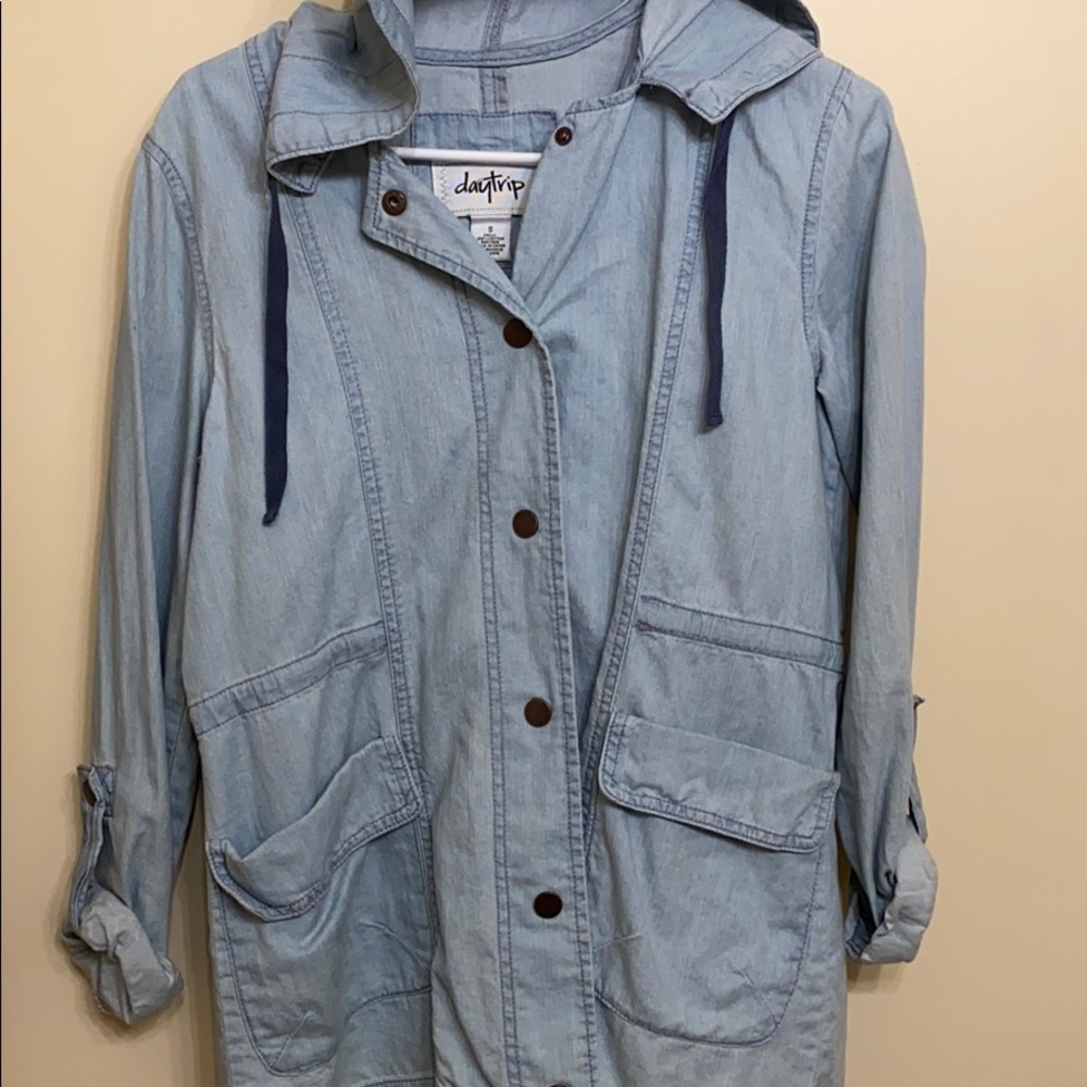 Hooded button up - Picture 3 of 3